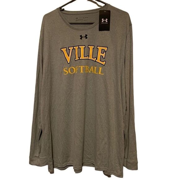 Millersville Softball Size XL Under Armour Loose Long Sleeved T-Shirt *New* - Picture 1 of 5